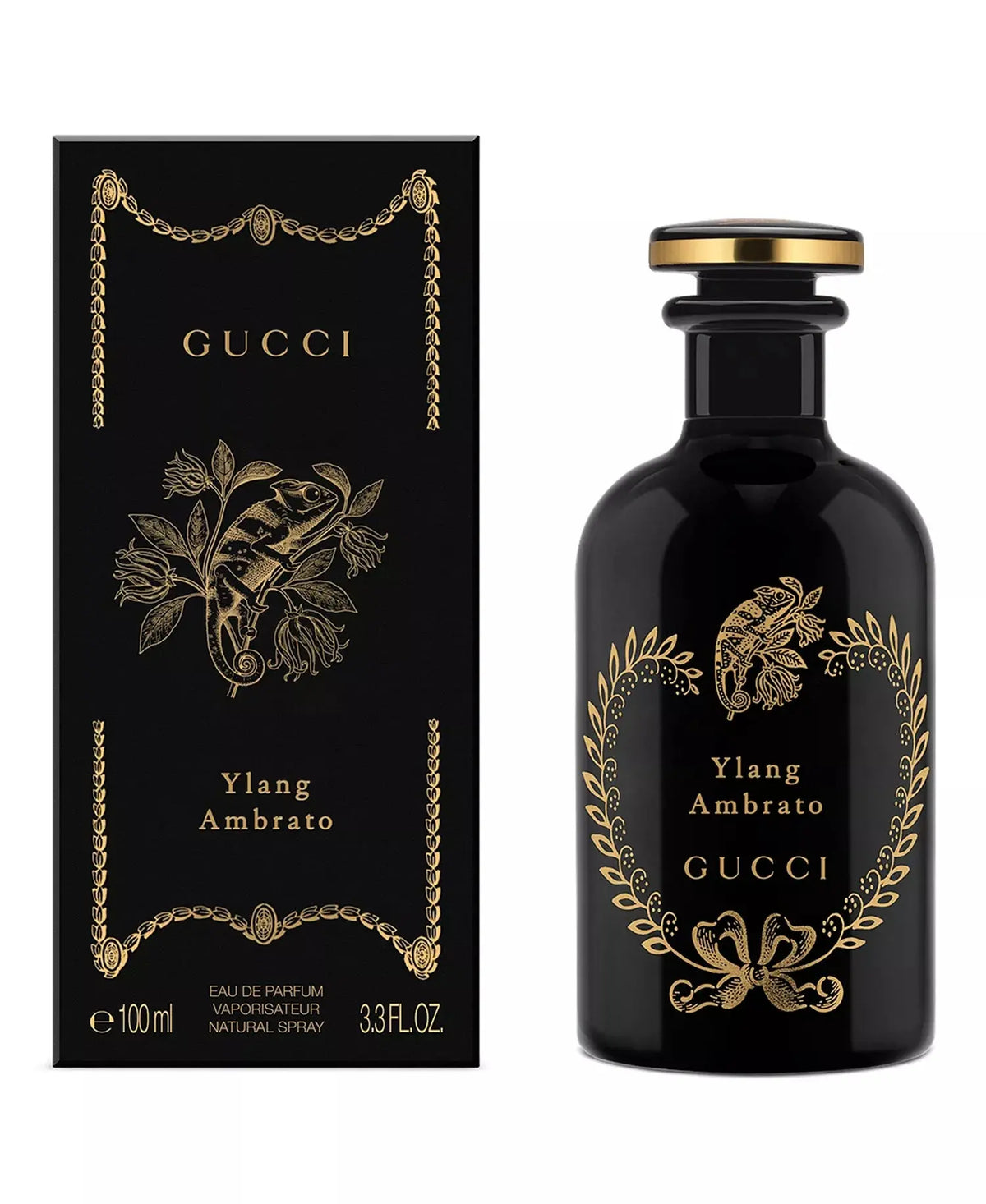 Gucci Ylang Ambrato Eau De Parfum 100ml - MANOUNE Belly_Jewelry Earrings - Navel_Ring - Necklace - Stud - Manoune_Jewelry - Belly_Ring - Navel_Jewelry Titanium Gold_Plated